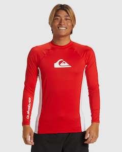 Mens Long Sleeve Rashvests: Mens Everyday Long Sleeve Upf 50 Surf T-Shirt
