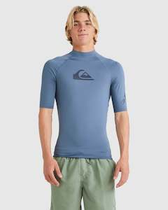 Mens Short Sleeve Rashvests: Mens All Time Short Sleeve Upf 50 Rash Vest