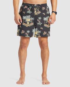 Mens Boardshorts Printed: Mens Everyday Mix 17" Swim Shorts