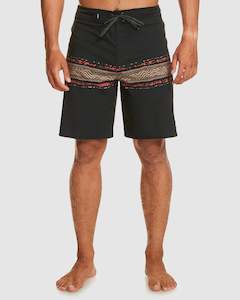Mens Boardshorts Printed: Mens Surfsilk Mesa Stripe 19" Boardshorts