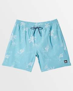 Mens Boardshorts Printed: Mens Bimini Twist 17" Swim Shorts