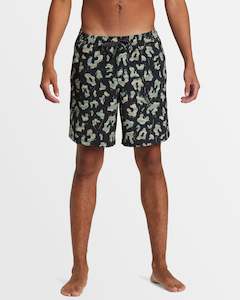 Mens Boardshorts Printed: Mens Surfsilk Mix Volley 17" Boardshorts