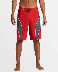 Mens Boardshorts Printed: Mens Mercury Slash Panel 20" Boardshorts