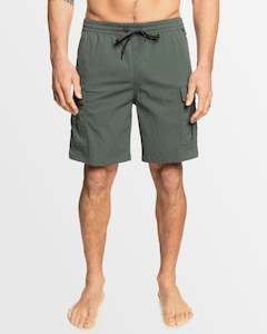 Mens Boardshorts Amphibians: Mens Taxer 19" Amphibian Hybrid Shorts