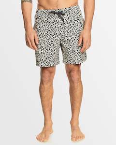 Mens Boardshorts Short: Mens Surfsilk Mix Volley 17" Swim Shorts