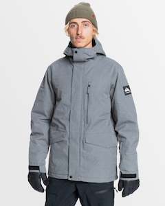 Mens Jackets Insulated: Mens Mission Solid Snow Jacket
