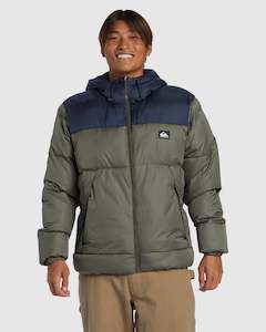 Mens Parka Jackets: Mens Cold Days Puffer Jacket
