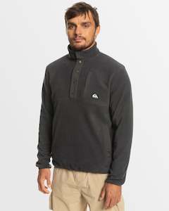 Mens Jumpers Fleece: Mens No Destination Mock Neck Fleece