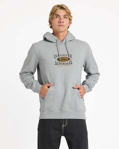 Mens Retro Lock Up Pullover Hoodie
