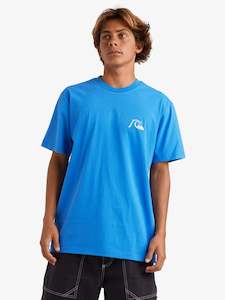 Mens Quiksilver Bubble Logo DNA T-shirt