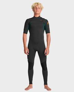 Mens Surfwear: Mens 2/2mm Everyday Sessions Short Sleeve Springsuit