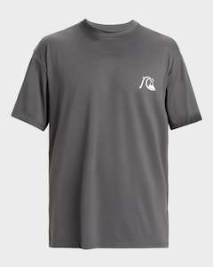 Mens Rashvests: Mens DNA Bubble Logo UPF 50 Short Sleeve Rash Vest