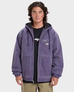 Mens Straight Out Zip Up Hoodie