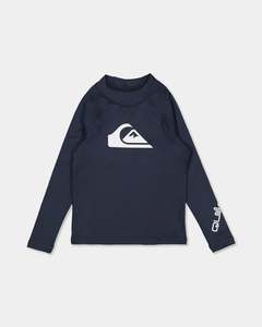 Mens Collection Made Better: Boys 2-7 All Time Long Sleeve UPF 50 Rash Vest