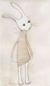 Limited Edition Prints: The Snow Rabbit #2