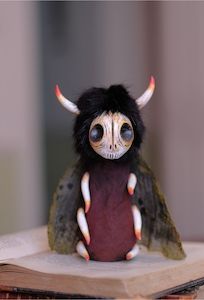 Original Sculptures: Moth of Shadows