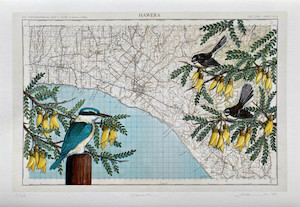 Limited Edition Prints: Hāwera Kotare & Piwakawaka