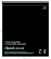Frontpage: Compostable Courier Bag XXL 600x650mm - Discontinued click me for alternatives
