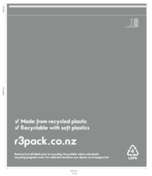 Recycled Courier Bag XXL 600x650mm (pack of 100)