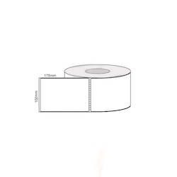 Kraft Paper Tape: Courier Label 102x175mm / 200 per roll