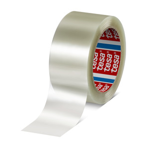 Frontpage: Tesa 60412 Recycled Plastic Packaging Tape 50mm x66m (up to 30kg)
