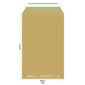 Paper Courier Bag A3 360x440 (pack of 50)