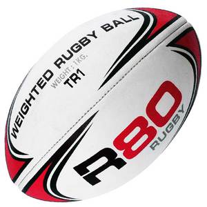 Balls: R80 Weighted Rugby Ball