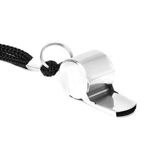 Metal Whistle with Lanyard