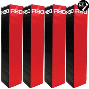 R80 Club Coloured Rugby Goal Post Protector Pads