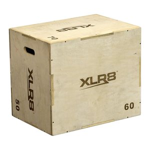 Plyo Boxes: XLR8 3 in 1 Wooden Plyo Box
