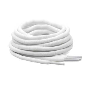 Boot Laces: Rugby Boot Laces 150cm White Oval