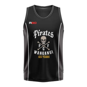 Wanganui Pirates 125th Rugby Club Singlet