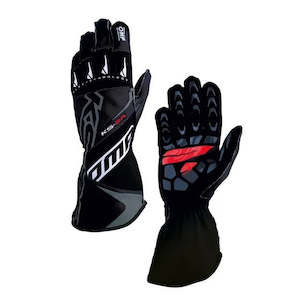 Kart Gloves: OMP Gloves KS2R Black