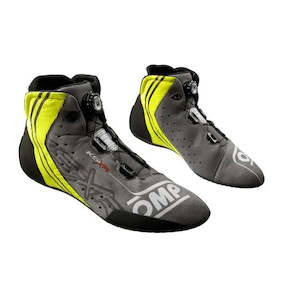 Kart Boots: OMP Boots KS XR Anthracite/Yellow