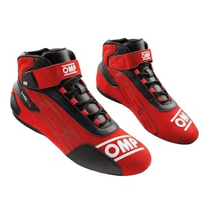 Kart Boots: OMP Boots KS3 Red