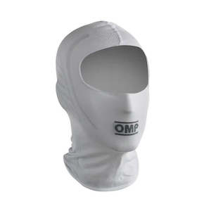 Kart Underwear: OMP Balaclava KS White