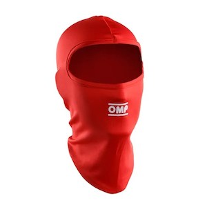 Kart Underwear: OMP Balaclava Kart Red