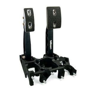 Pedal Boxes: Tilton Floor Mount Underfoot 2 Pedal Box 600 Series