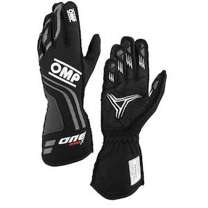 Racing Gloves: OMP Gloves One Evo X Black 2024
