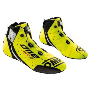 Boots All: OMP Boots One Evo XR Yellow