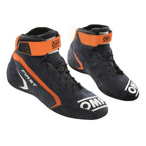 Boots All: OMP Boots First Blue/Orange