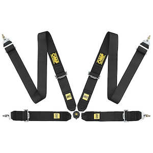 Harnesses And Restraints: OMP Harness First 3 Saloon Black