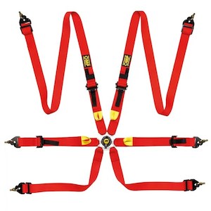 OMP Harness FIRST 2 Saloon Red