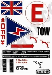 Grayston Scrutineer Sticker Sheet