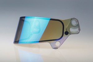 Bell Visor: Bell Visor SE07 Blue Multi Layer