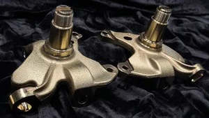Steering Systems: PSM E36 M3 Forged Super Steering Angle Knuckles with ackerman adj. (Order in)