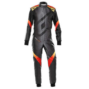 OMP Suit KSX ART Black/Yellow/Red Child