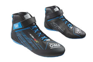 OMP Boots KS2X Black/Cyan MY2026
