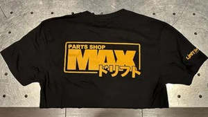 PSM Logo Tee, Gold on Black, Medium (Order in)