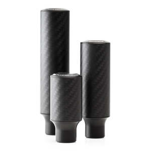 Nuke Performance: Nuke Gear Knob Cavernous Carbon, Matte finish 100, 115mm Length